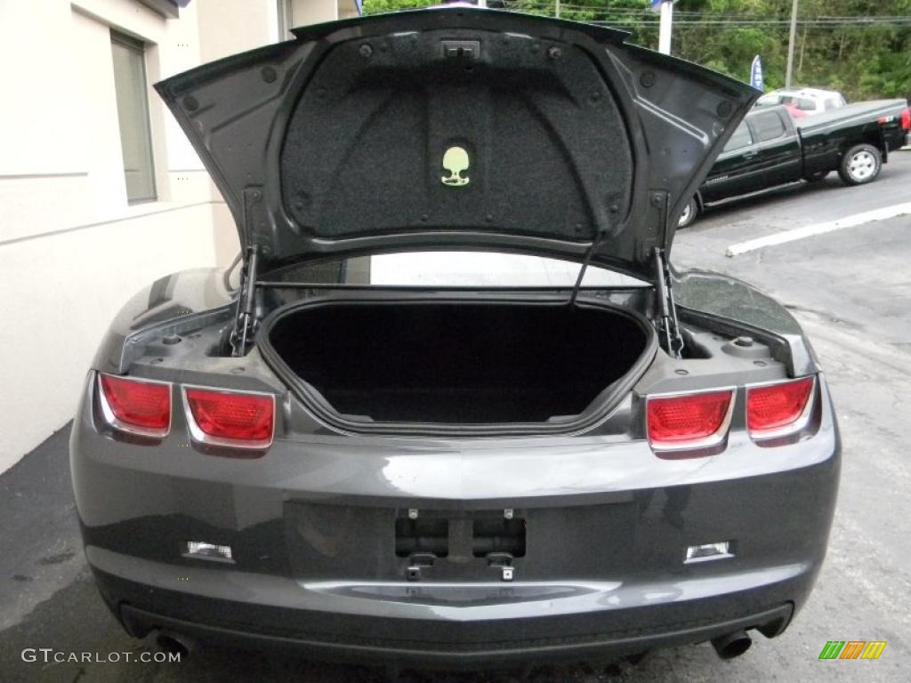 2010 Camaro LS Coupe - Cyber Gray Metallic / Black photo #17