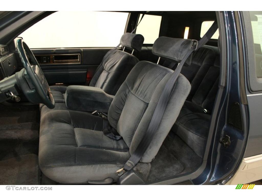 Black Interior 1993 Cadillac DeVille Sedan Photo #49476675