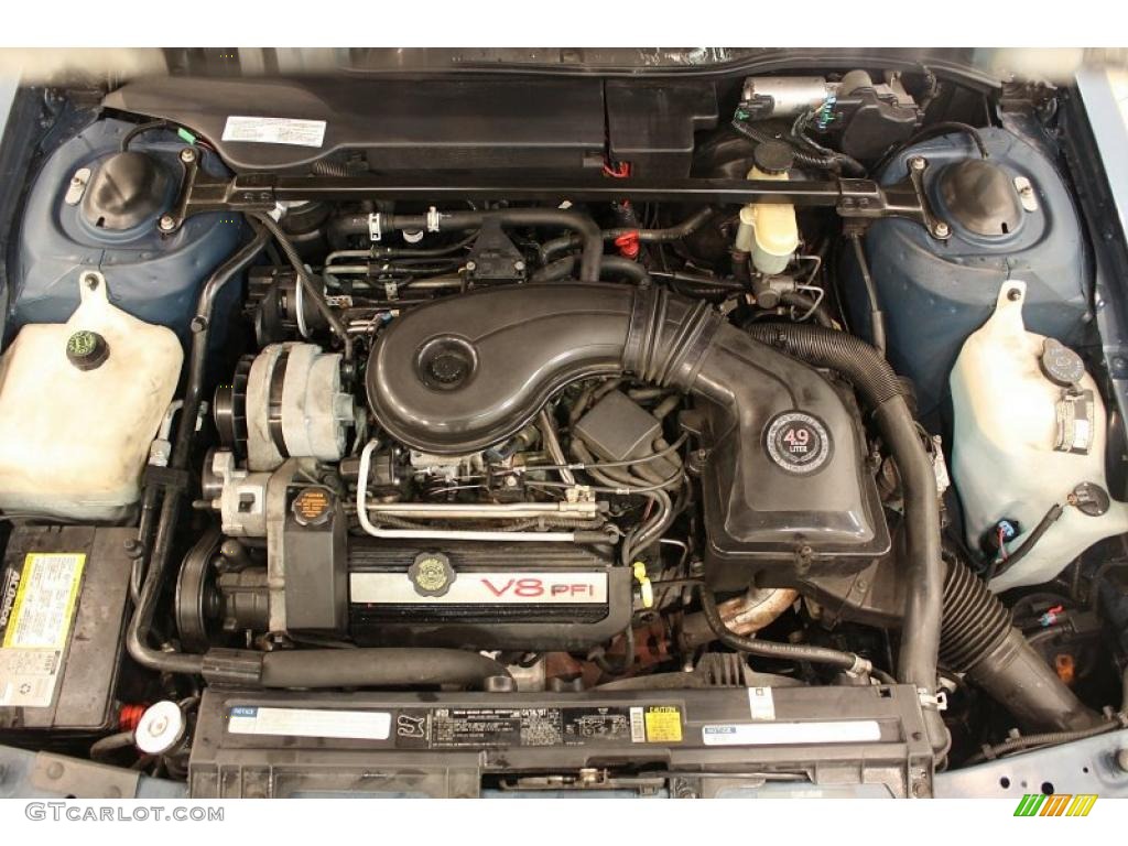 1993 Cadillac DeVille Sedan 4.9 Liter OHV 16-Valve V8 Engine Photo #49476795