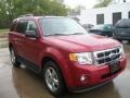 2011 Sangria Red Metallic Ford Escape XLT V6 4WD  photo #3