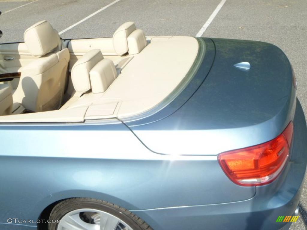 2008 3 Series 335i Convertible - Atlantic Blue Metallic / Cream Beige photo #19