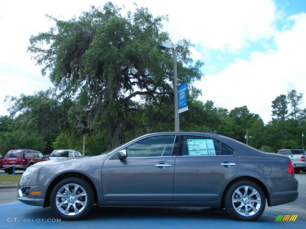 2011 Fusion SEL - Sterling Grey Metallic / Charcoal Black photo #2