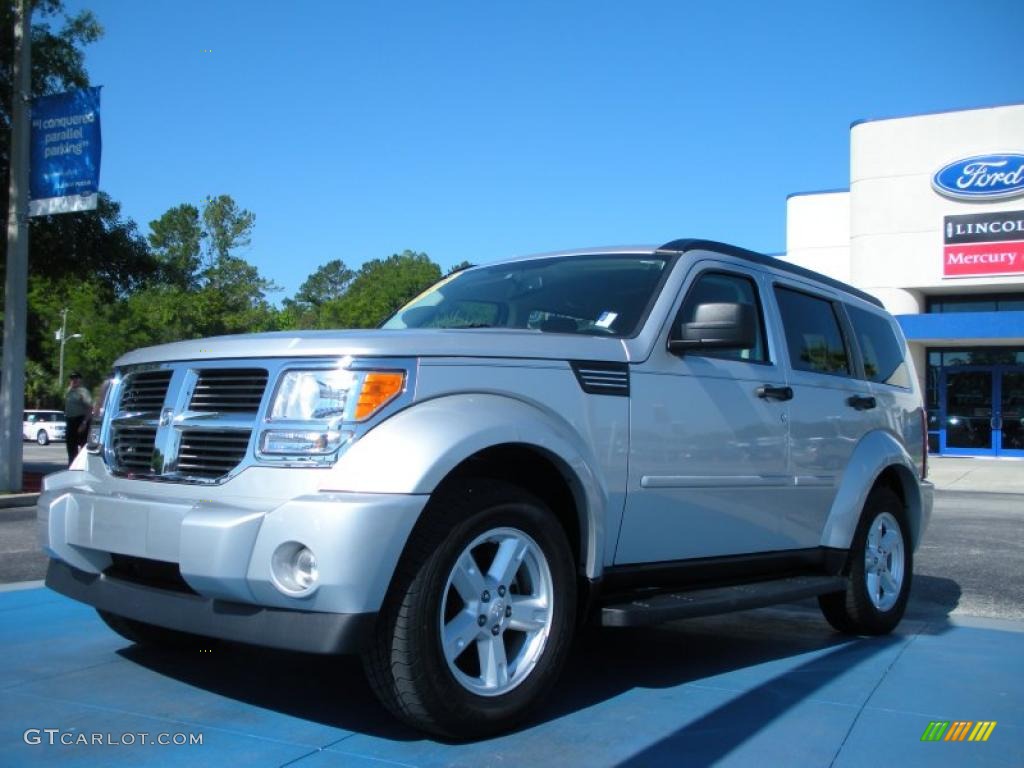 Bright Silver Metallic Dodge Nitro