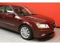 2009 Dark Cherry Red Hyundai Sonata Limited V6  photo #12