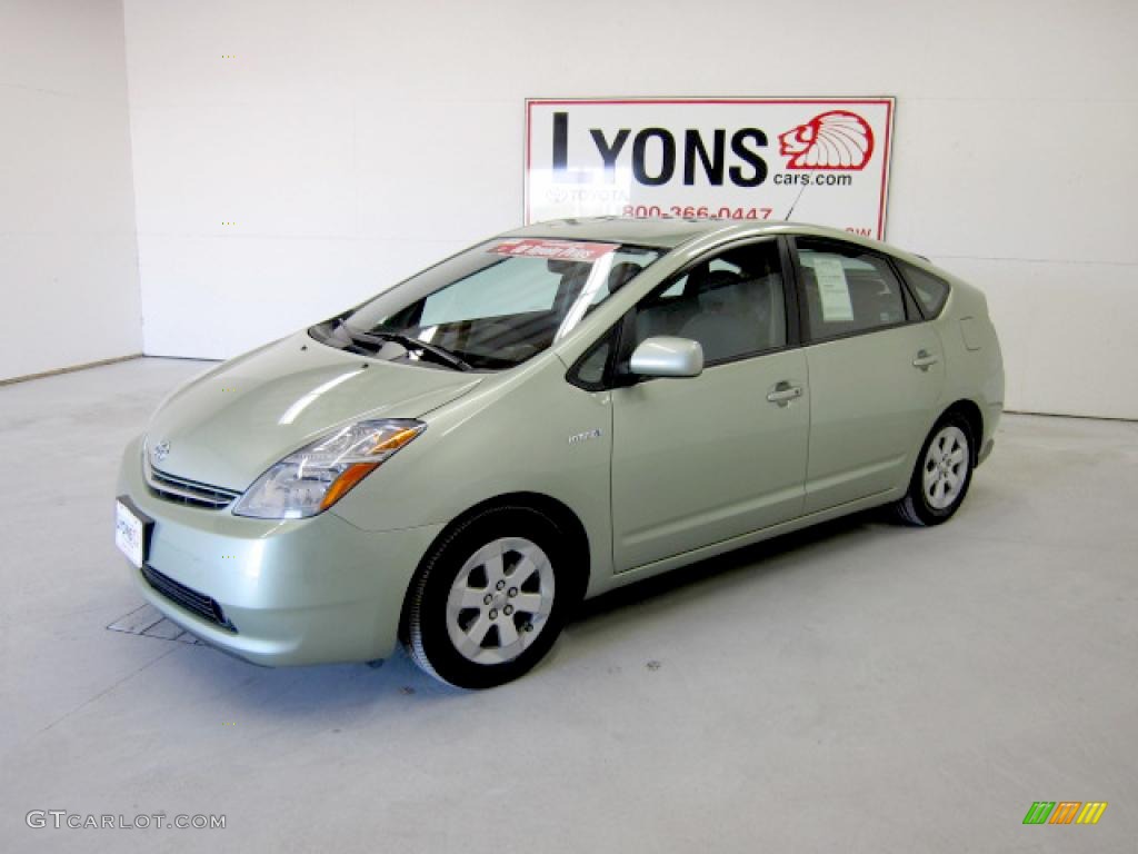 2008 Prius Hybrid - Silver Pine Mica / Gray photo #30