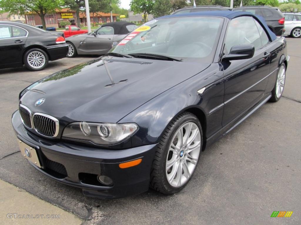 2006 3 Series 330i Convertible - Monaco Blue Metallic / Grey photo #1