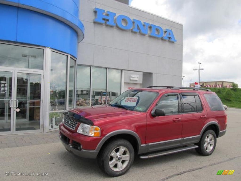 Redfire Metallic Ford Explorer