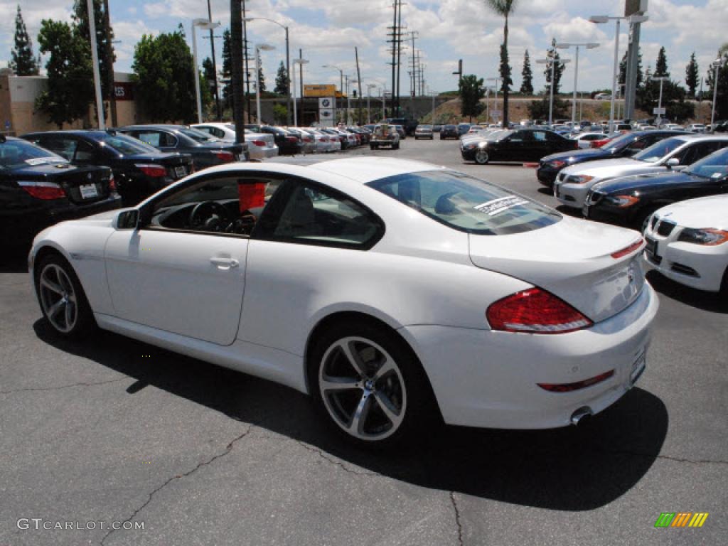 Alpine White 2008 BMW 6 Series 650i Coupe Exterior Photo #49481565