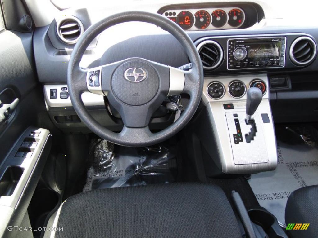 2008 Scion xB Standard xB Model Dark Gray Dashboard Photo #49482198