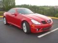 Mars Red 2008 Mercedes-Benz SLK 55 AMG Roadster Exterior
