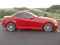 Mars Red 2008 Mercedes-Benz SLK 55 AMG Roadster Exterior