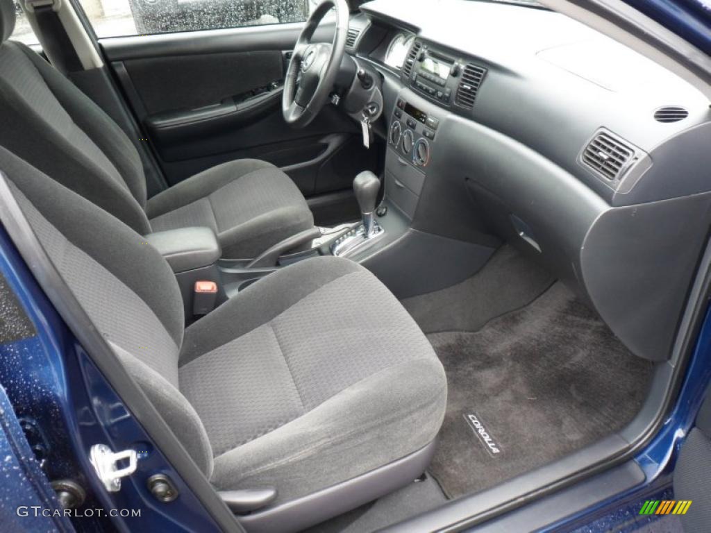 2006 Corolla S - Indigo Ink Pearl / Dark Charcoal photo #10
