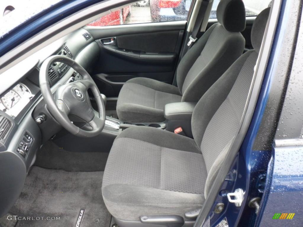2006 Corolla S - Indigo Ink Pearl / Dark Charcoal photo #11