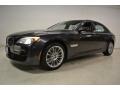 Dark Graphite Metallic 2011 BMW 7 Series 740Li Sedan Exterior