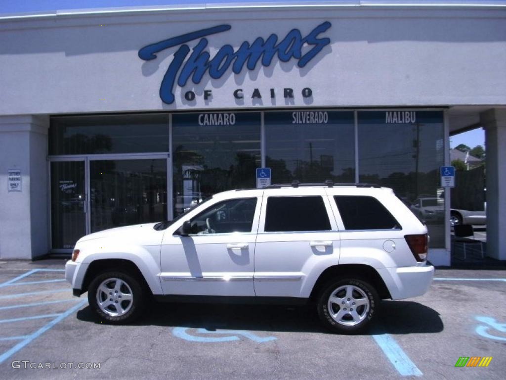 2005 Grand Cherokee Limited - Stone White / Dark Khaki/Light Graystone photo #1