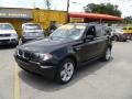 2004 Black Sapphire Metallic BMW X3 2.5i  photo #3