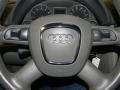 Black 2008 Audi A4 2.0T quattro S-Line Avant Steering Wheel