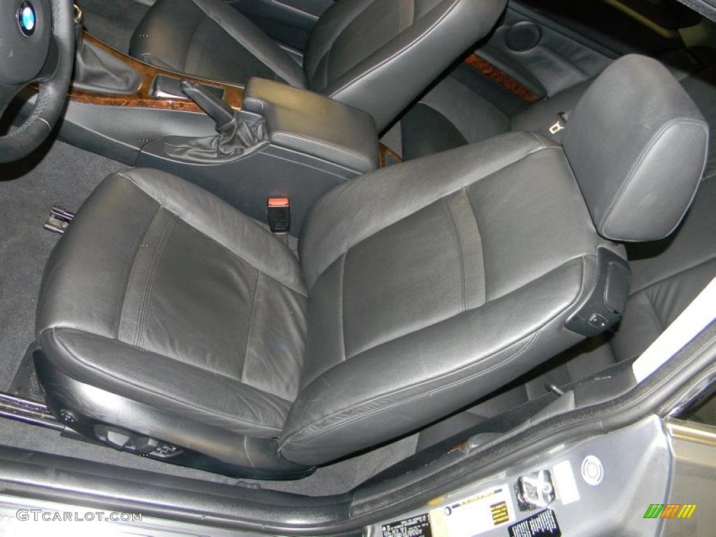 2008 3 Series 328xi Coupe - Space Grey Metallic / Black photo #26