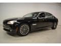 2011 Jet Black BMW 7 Series 750Li Sedan  photo #9