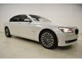 Mineral White Metallic 2011 BMW 7 Series 750Li Sedan Exterior