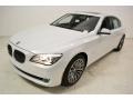 Mineral White Metallic 2011 BMW 7 Series 750Li Sedan Exterior