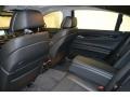Black Nappa Leather 2011 BMW 7 Series 750Li Sedan Interior Color
