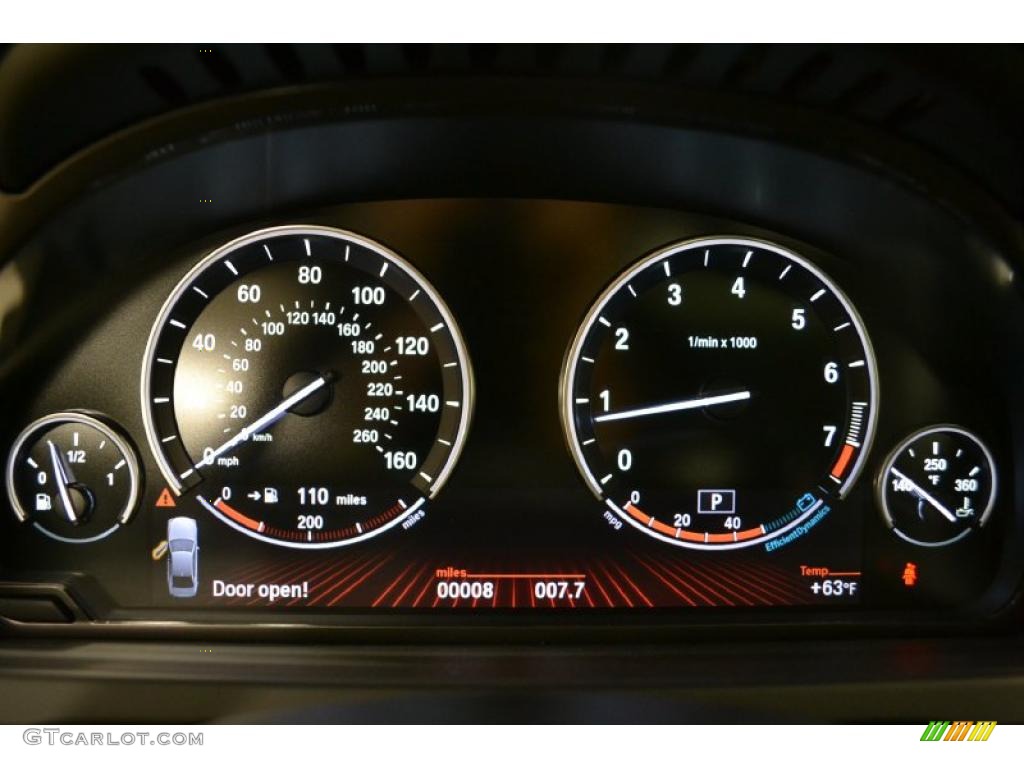 2011 BMW 7 Series 750i Sedan Gauges Photo #49487934