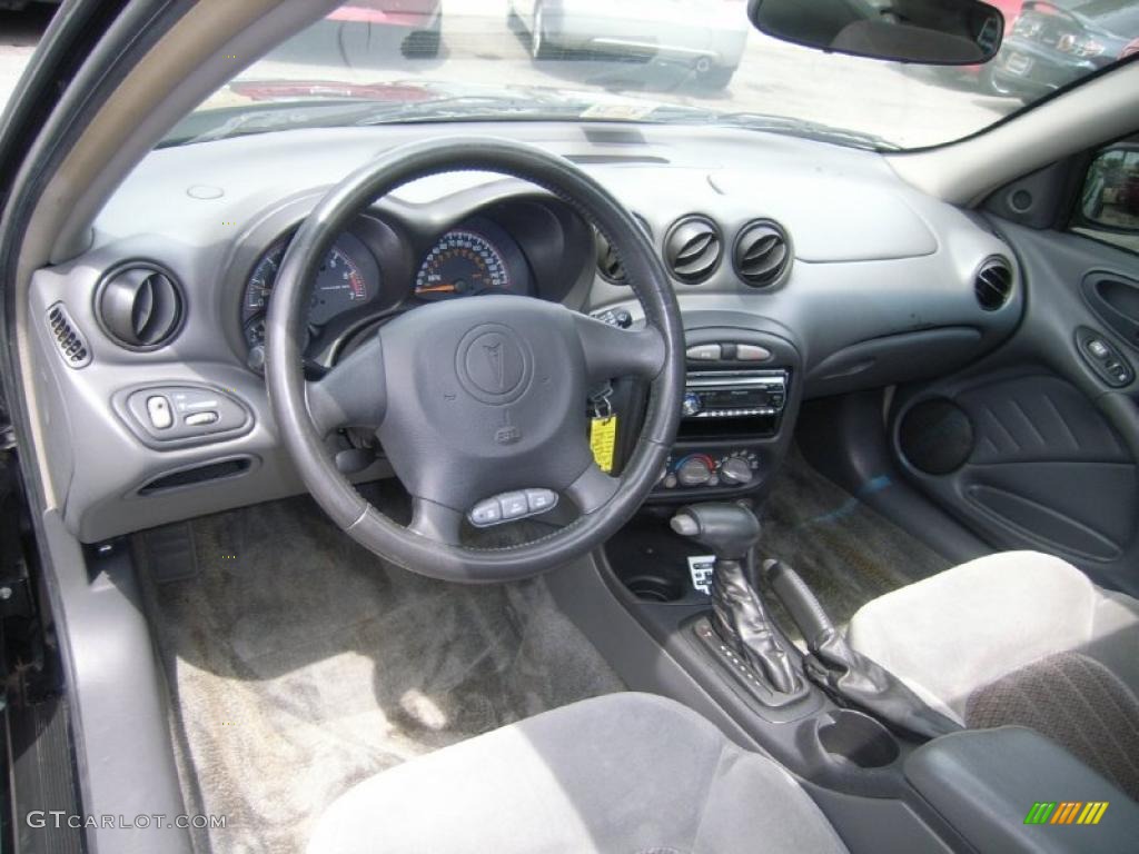 Dark Pewter Interior 2003 Pontiac Grand Am Gt Coupe Photo