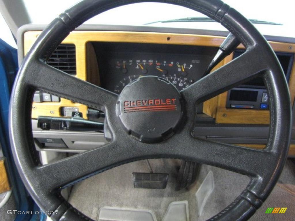1993 C/K C1500 Regular Cab - Bright Teal Metallic / Gray photo #9