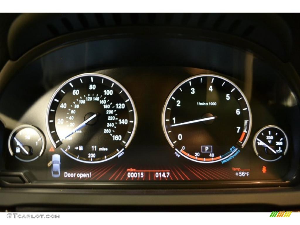 2011 BMW 7 Series 750i Sedan Gauges Photo #49488759