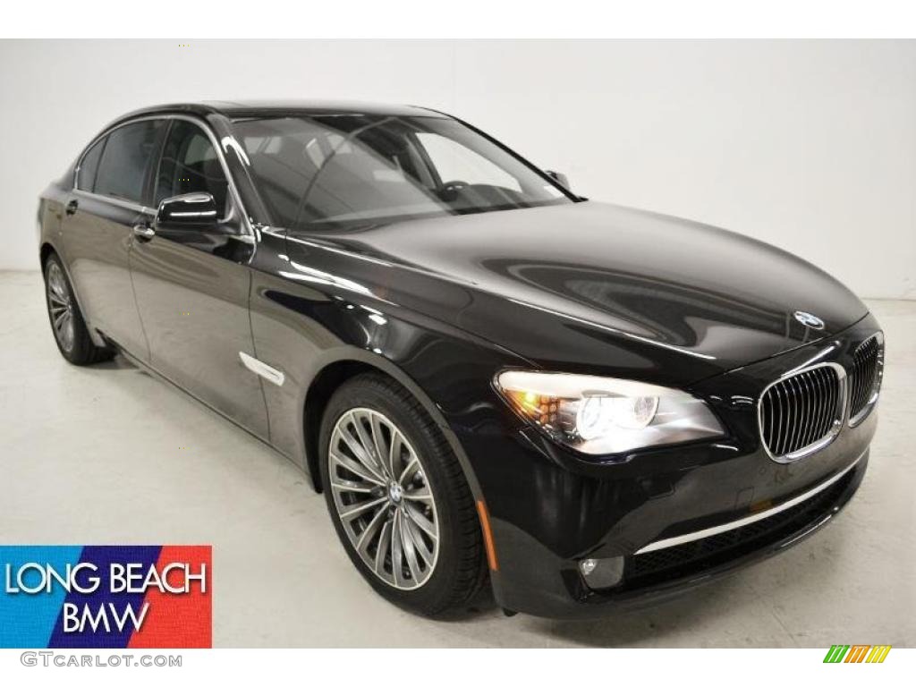 2011 7 Series 750Li Sedan - Black Sapphire Metallic / Black Nappa Leather photo #1