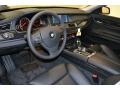 Black Nappa Leather Interior Photo for 2011 BMW 7 Series #49489008