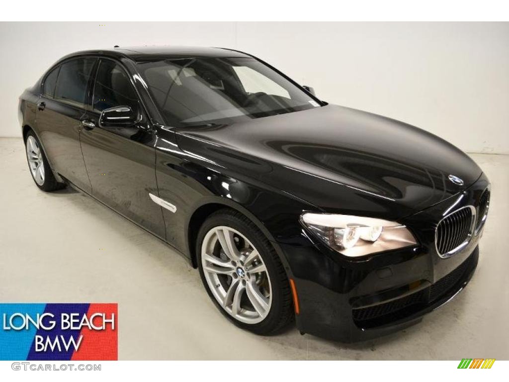 2011 7 Series 750Li Sedan - Jet Black / Black Nappa Leather photo #1