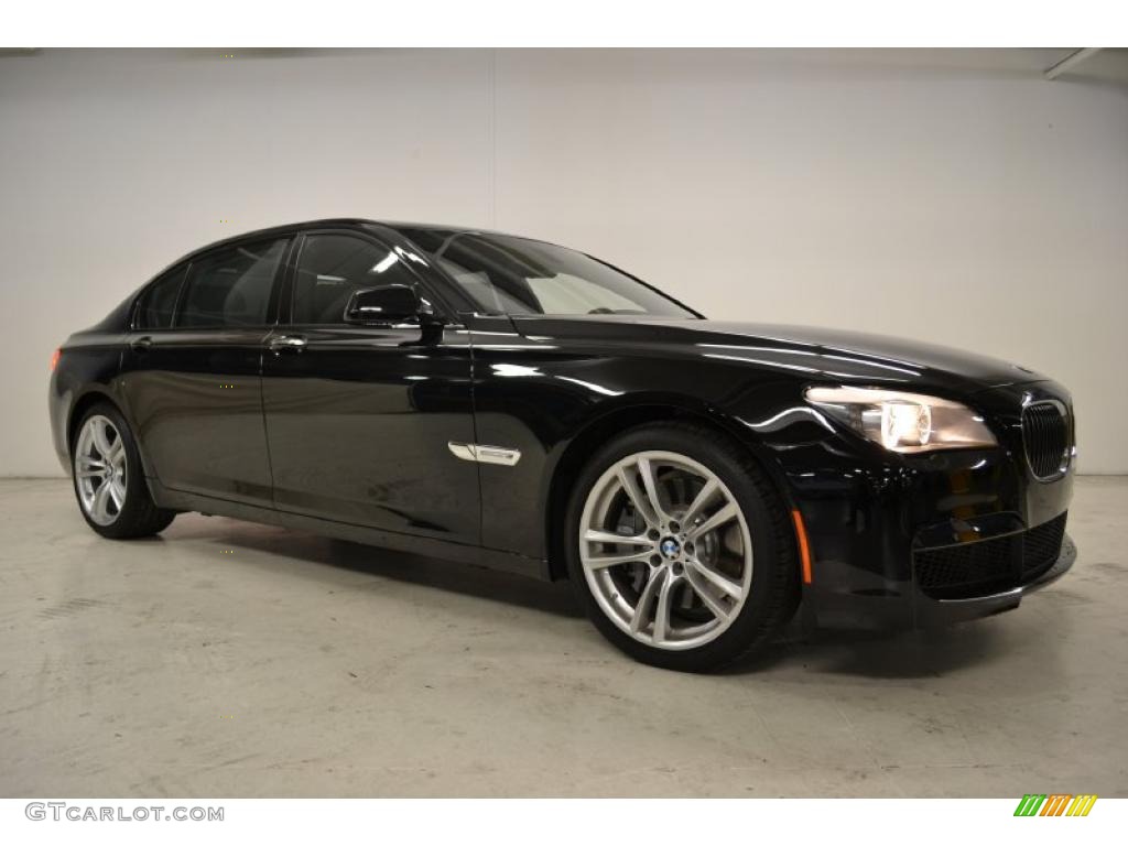 Jet Black 2011 BMW 7 Series 750Li Sedan Exterior Photo #49489296