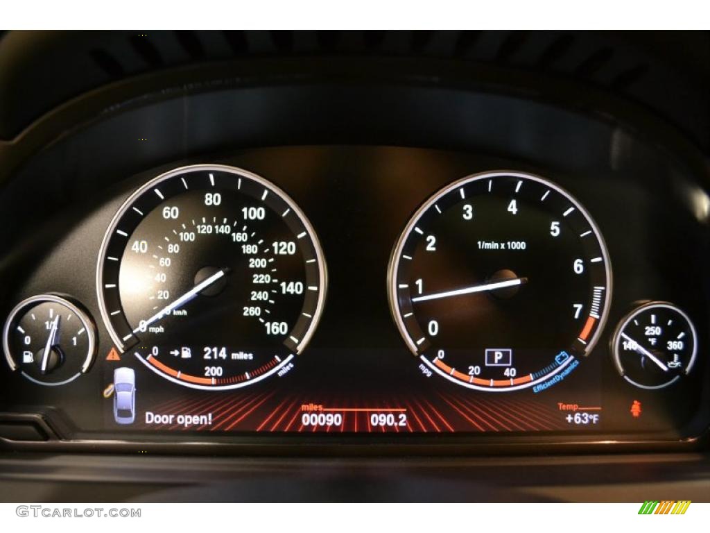 2011 BMW 7 Series 750Li Sedan Gauges Photo #49489575