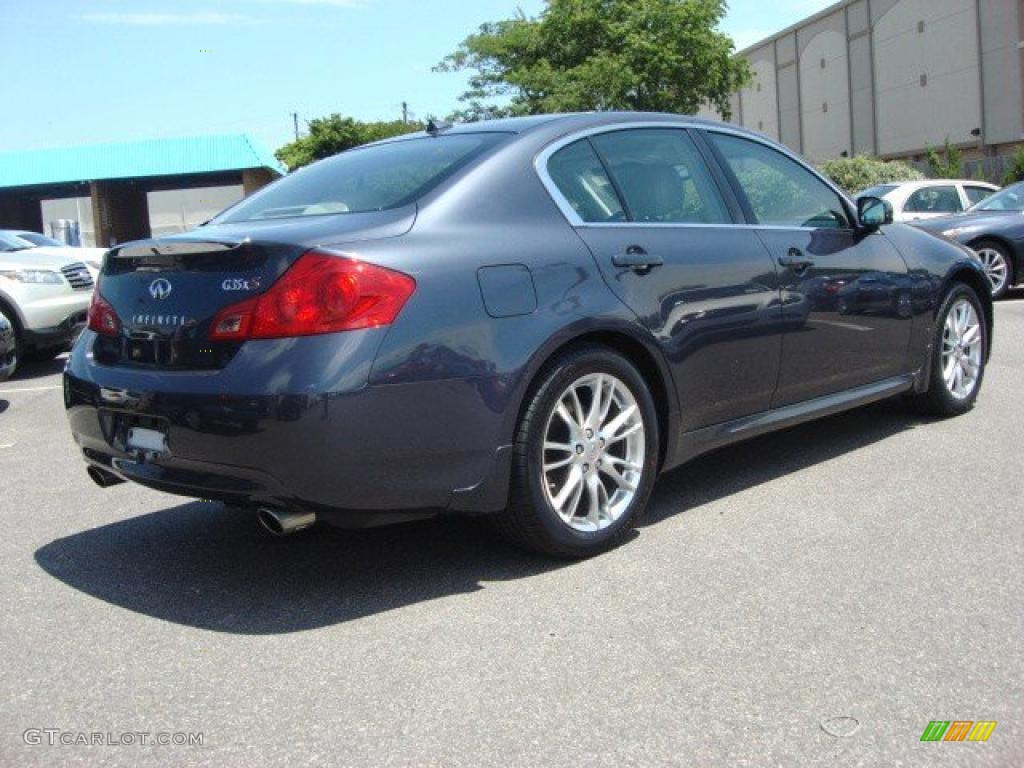 Blue Slate Metallic 2008 Infiniti G 35 x S Sedan Exterior Photo #49489788