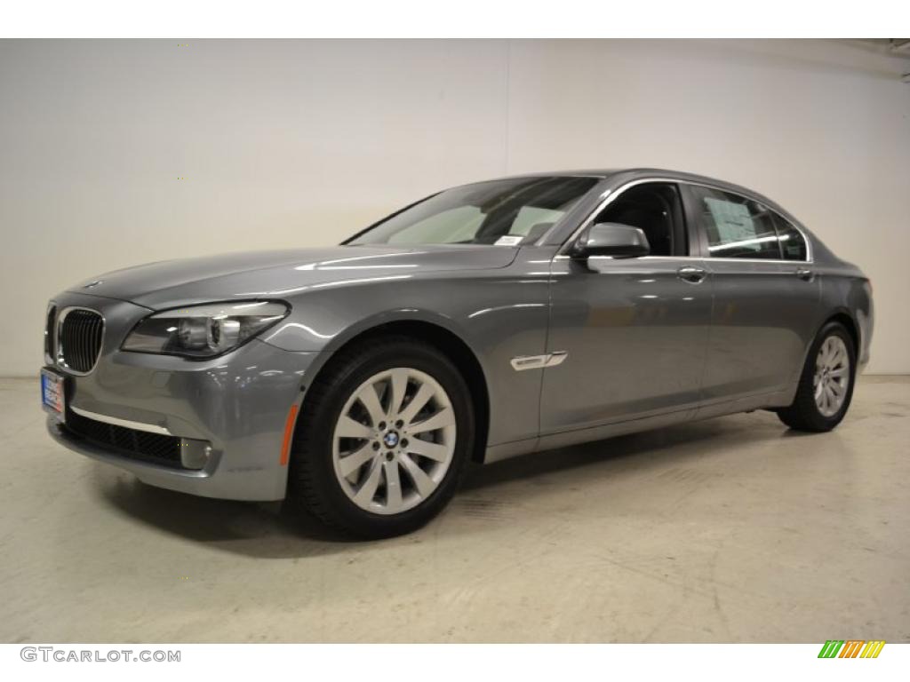 Space Gray Metallic 2011 BMW 7 Series 750Li Sedan Exterior Photo #49489791