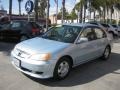 2003 Opal Silver Blue Metallic Honda Civic Hybrid Sedan  photo #6