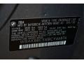 2011 BMW 7 Series 750Li Sedan Info Tag