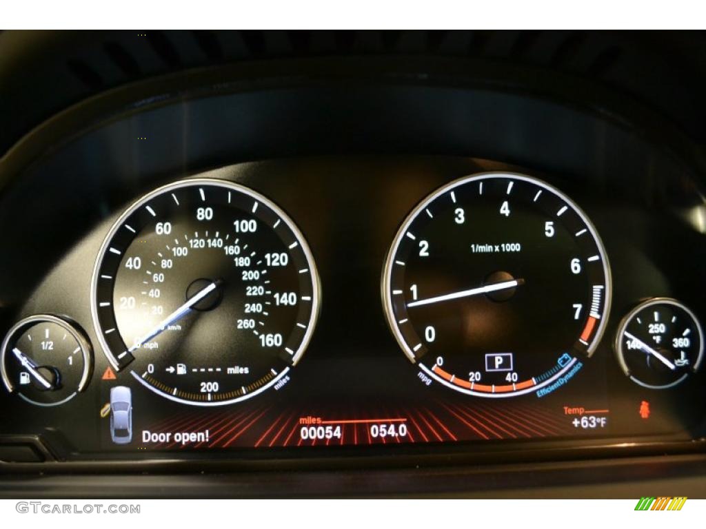 2011 BMW 7 Series 750Li Sedan Gauges Photo #49489974