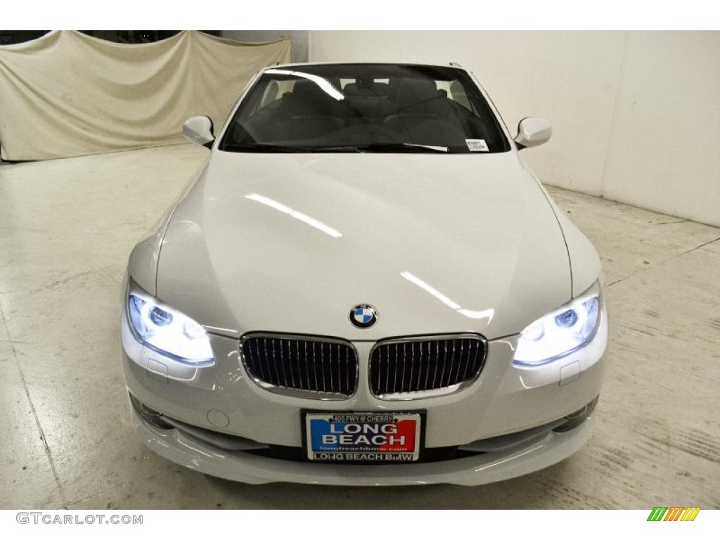 2011 3 Series 335i Convertible - Alpine White / Black photo #4