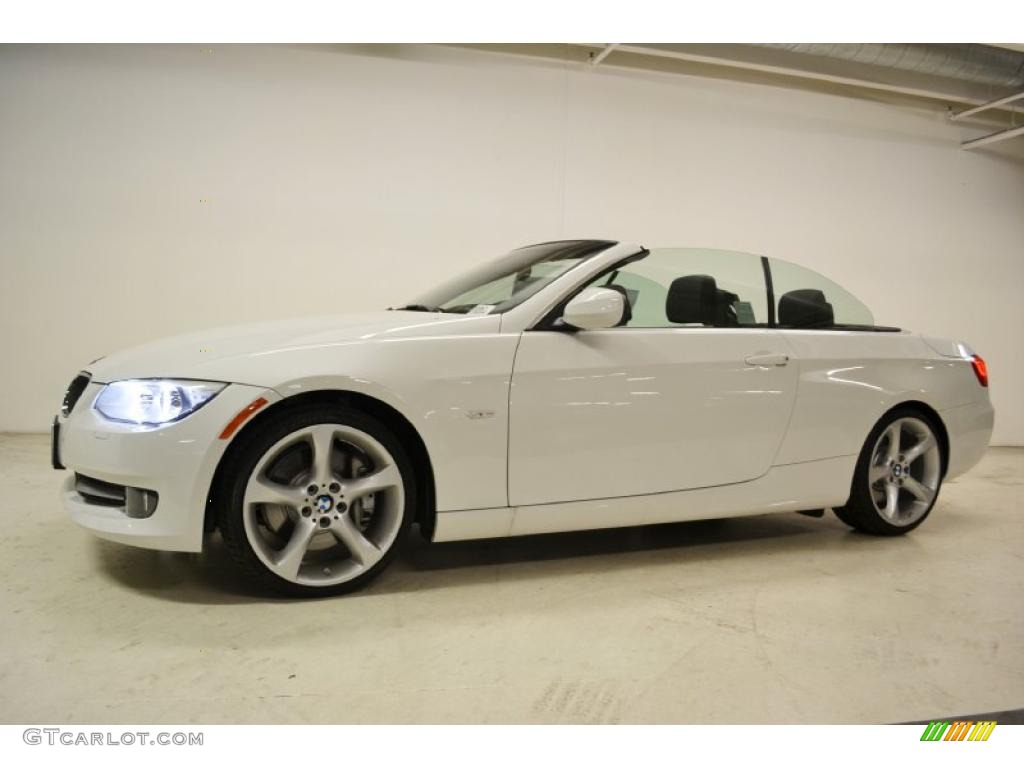 2011 3 Series 335i Convertible - Alpine White / Black photo #8