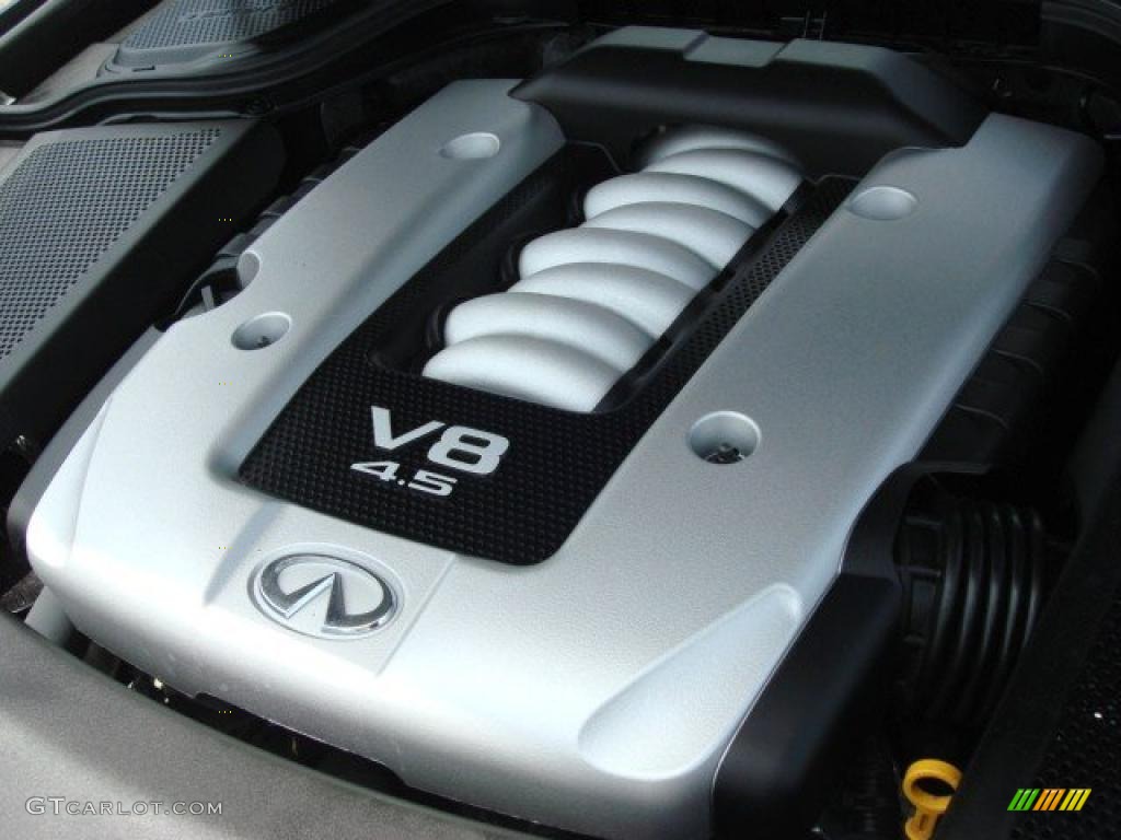 2008 Infiniti M 45 S Sedan 4.5 Liter DOHC 32-Valve VVT V8 Engine Photo #49490802