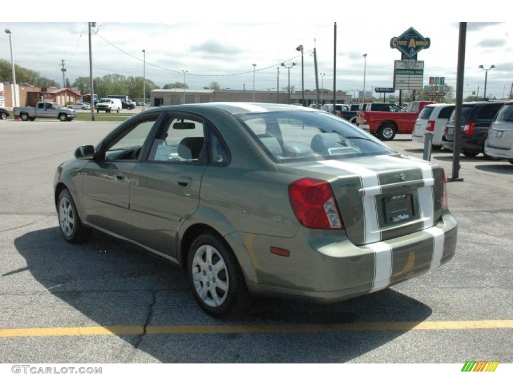 2004 Forenza S - Desert Green Metallic / Gray photo #4