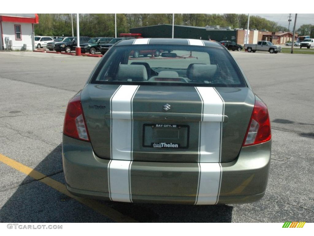2004 Forenza S - Desert Green Metallic / Gray photo #5