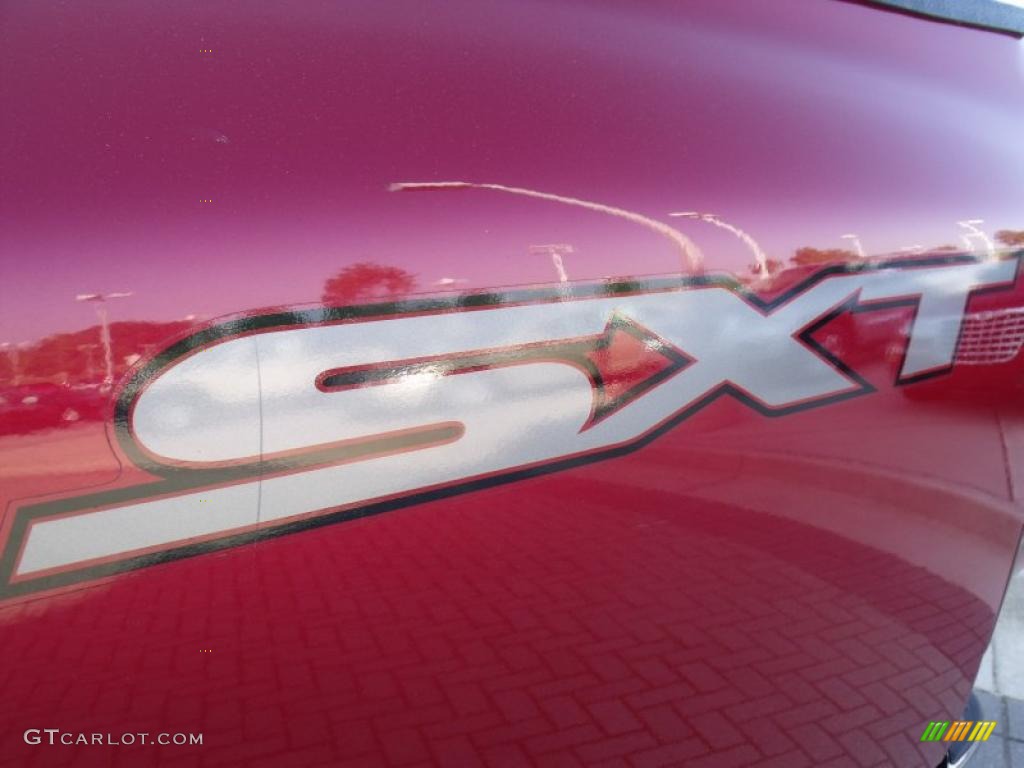 2008 Ram 1500 SXT Quad Cab - Blaze Red Crystal Pearl / Medium Slate Gray photo #15