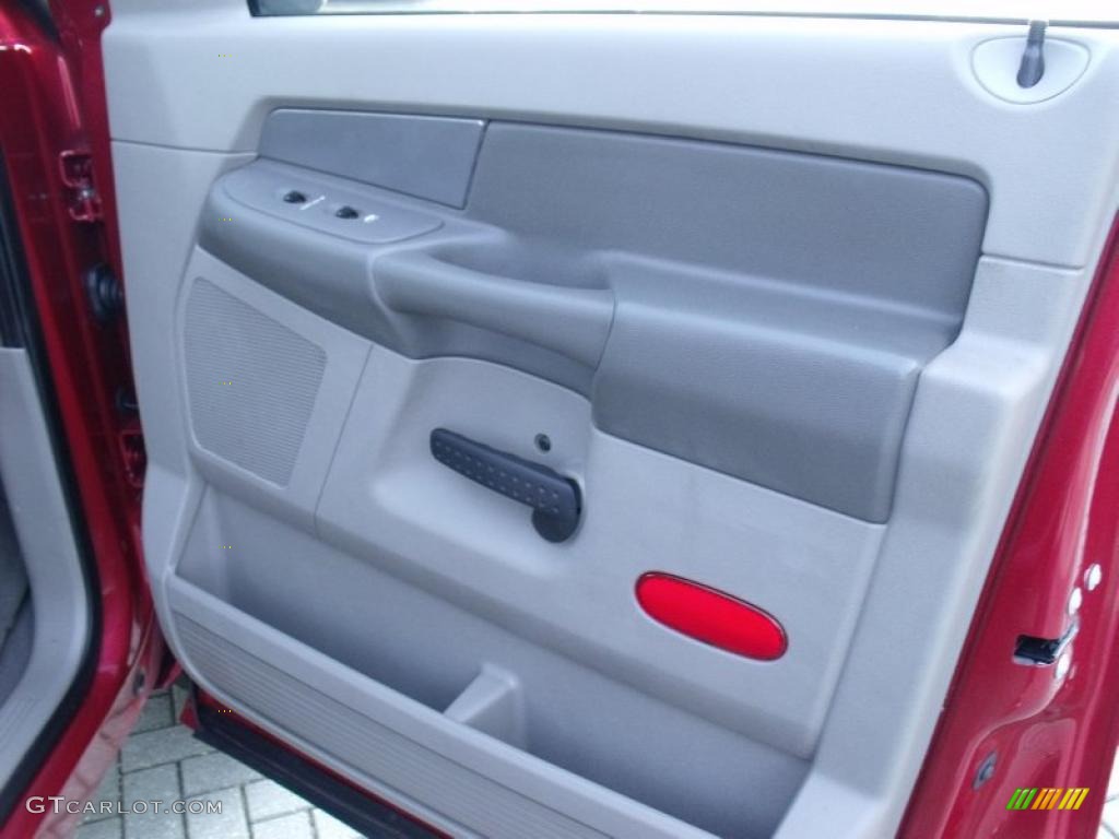 2008 Ram 1500 SXT Quad Cab - Blaze Red Crystal Pearl / Medium Slate Gray photo #20