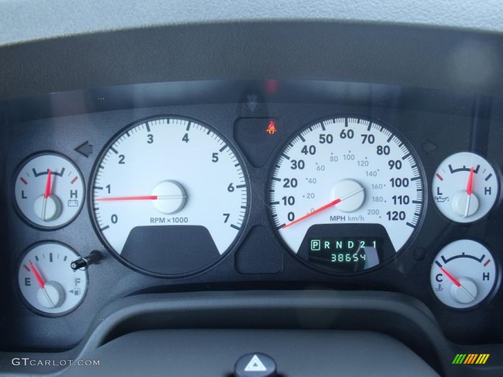 2008 Ram 1500 SXT Quad Cab - Blaze Red Crystal Pearl / Medium Slate Gray photo #24