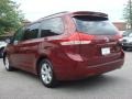 2011 Salsa Red Pearl Toyota Sienna LE  photo #6