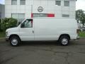 2010 Oxford White Ford E Series Van E150 XL Commericial  photo #2